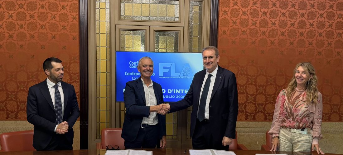 Terziario e sostenibilità: Confcommercio e Fondazione Lombardia per l’Ambiente siglano un Protocollo d’intesa