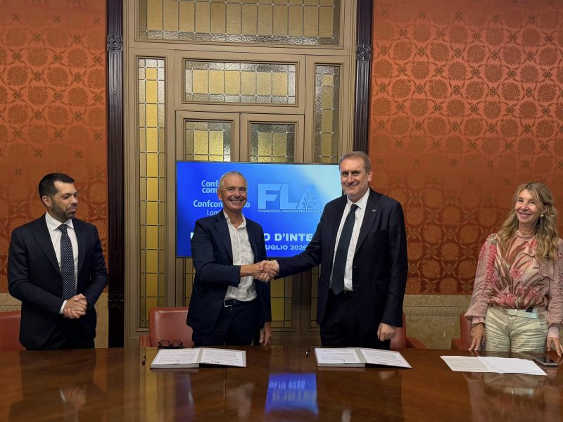 Terziario e sostenibilità: Confcommercio e Fondazione Lombardia per l’Ambiente siglano un Protocollo d’intesa