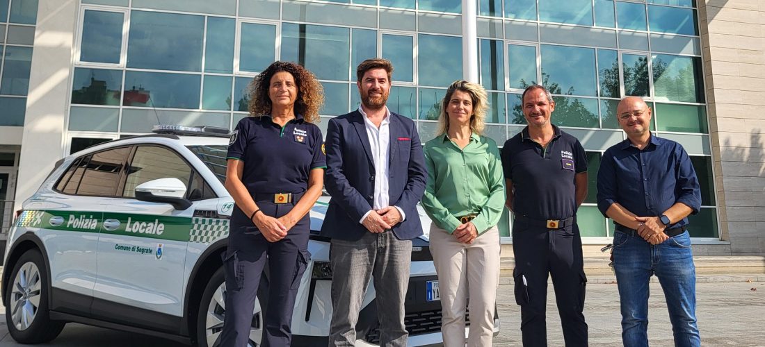 Due nuove auto elettriche per la Polizia Locale