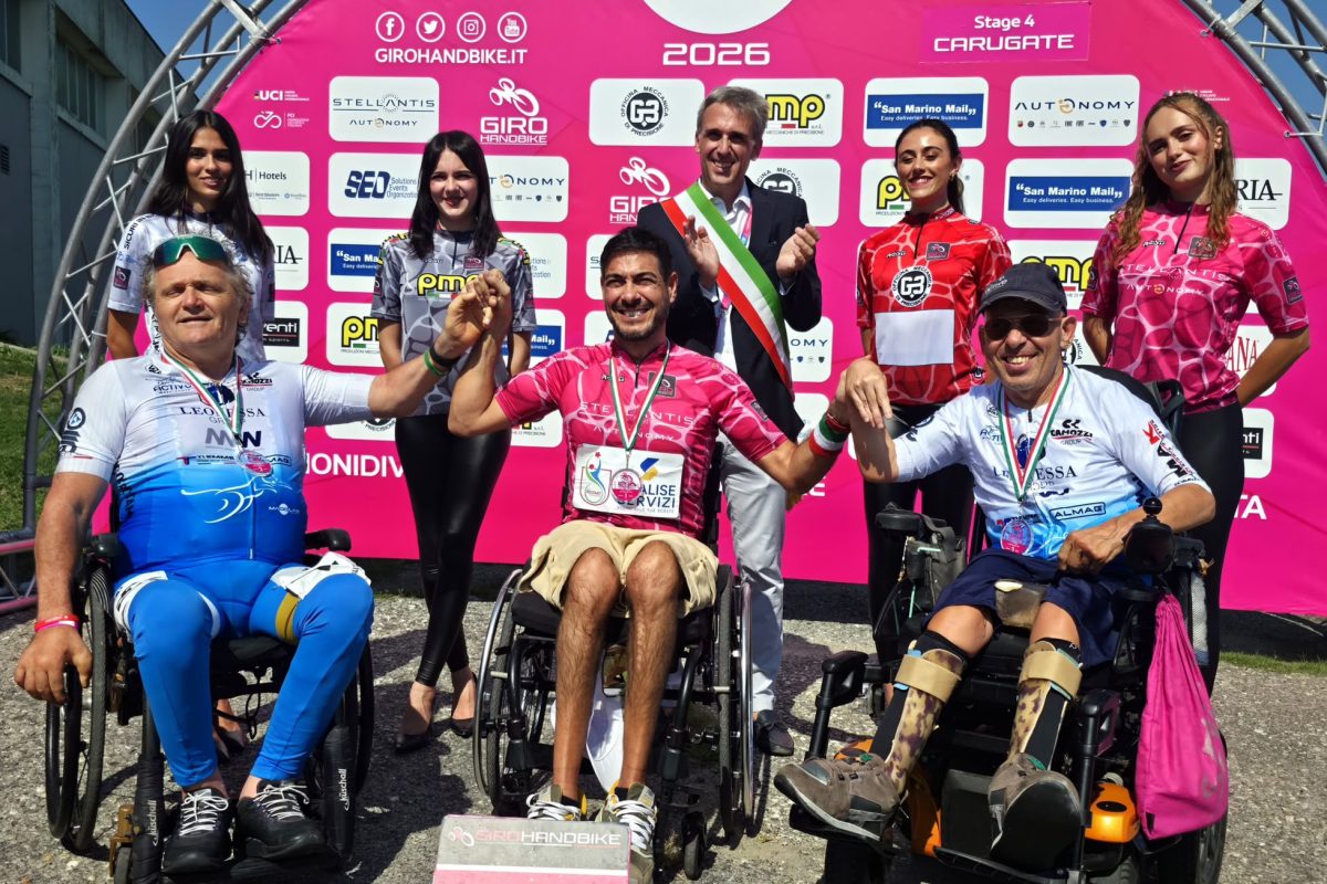 Giro Handbike: a Carugate una giornata di festa, sport e inclusione