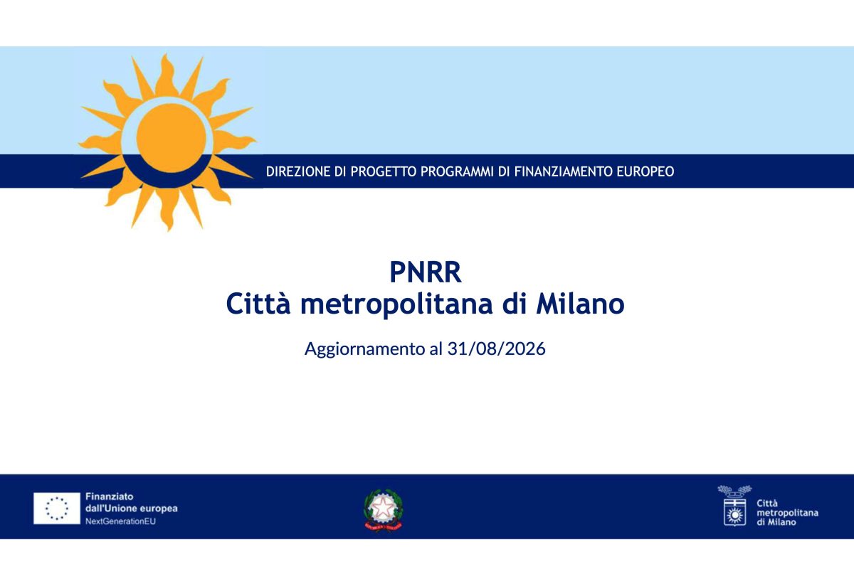 Presentati in Consiglio metropolitano i numeri del PNRR al 31 agosto 2026