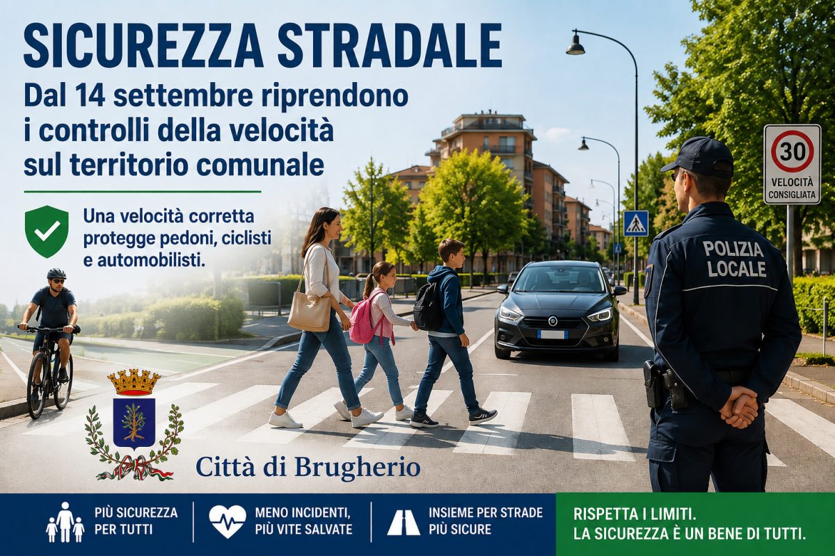 Settembre di fuoco della Polizia Locale: nuovi autovelox, nuovi dossi e rinnovo del parco veicoli