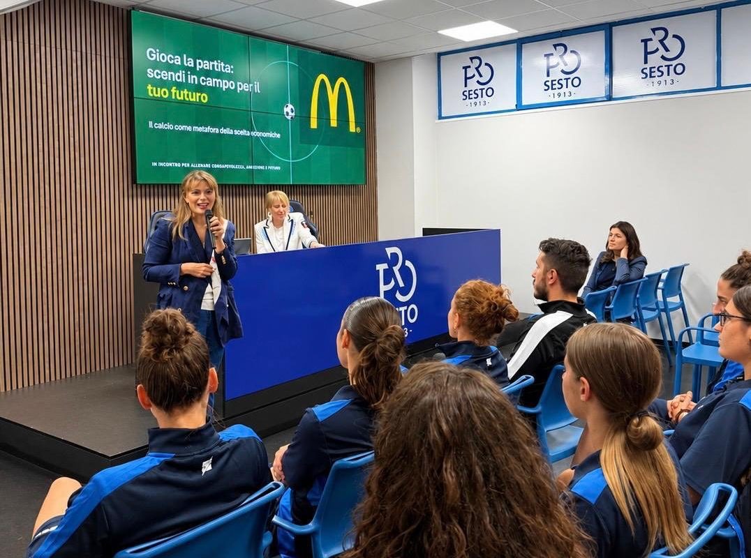 McDonald’s Sesto San Giovanni, ProSesto 1913 e Anasf insieme per un evento dedicato all’educazione finanziaria 